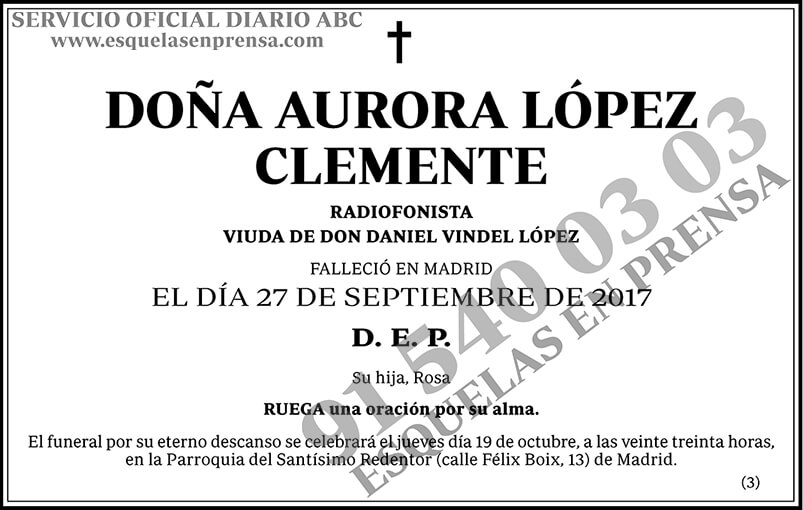 Aurora López Clemente